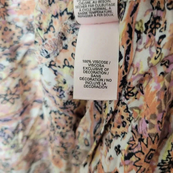 Victoria's Secret Open-Front Print Cover-up Size M/L - Picture 6 of 7